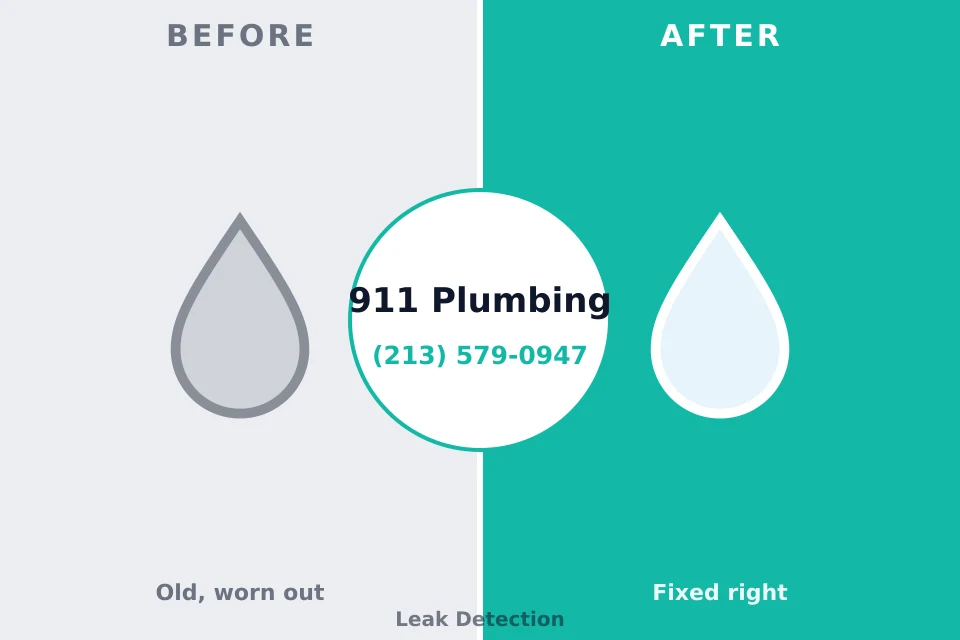 Before and after: plumbing company Millbury, OH